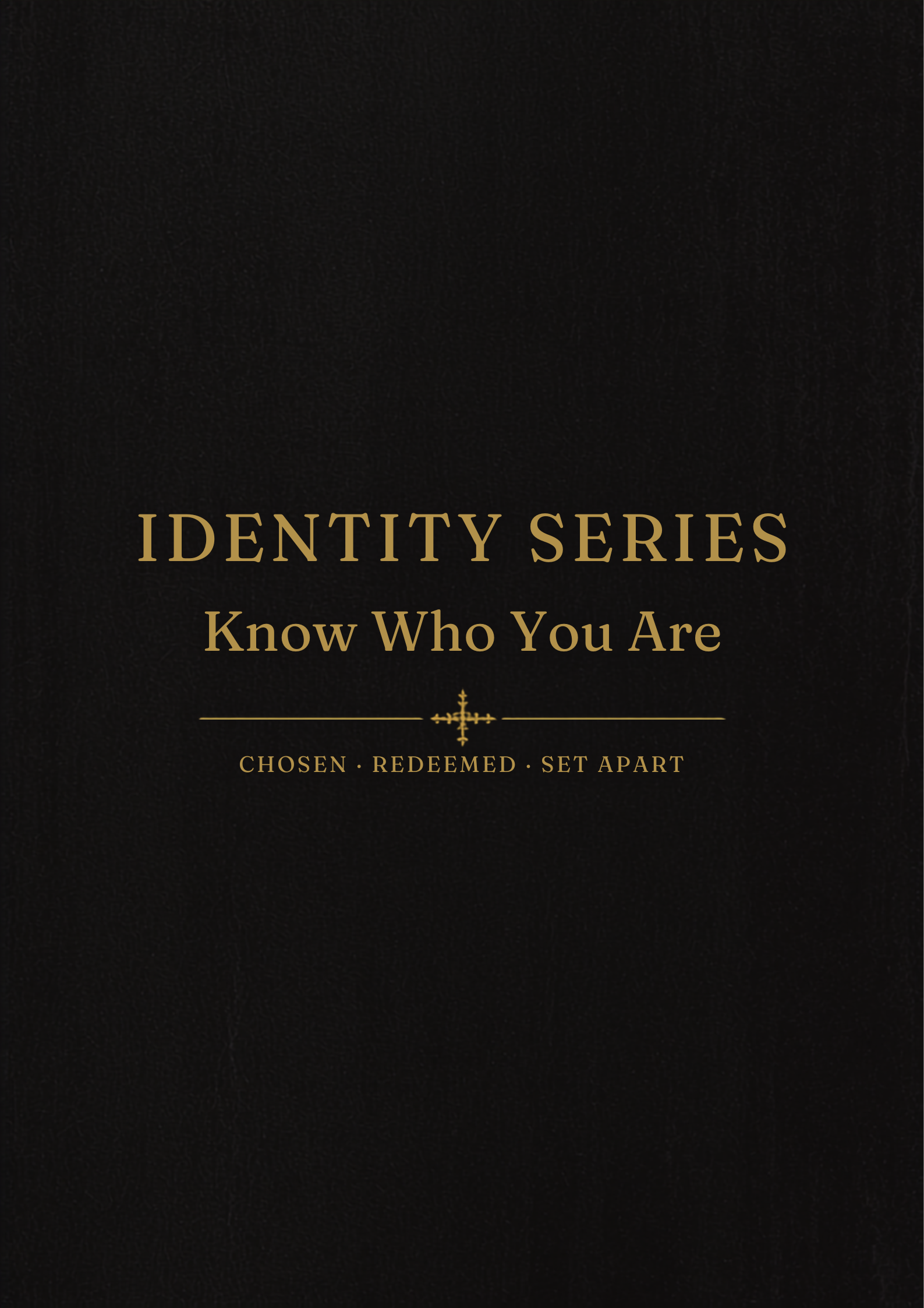 Identity Series - Know Who You Are collection cover