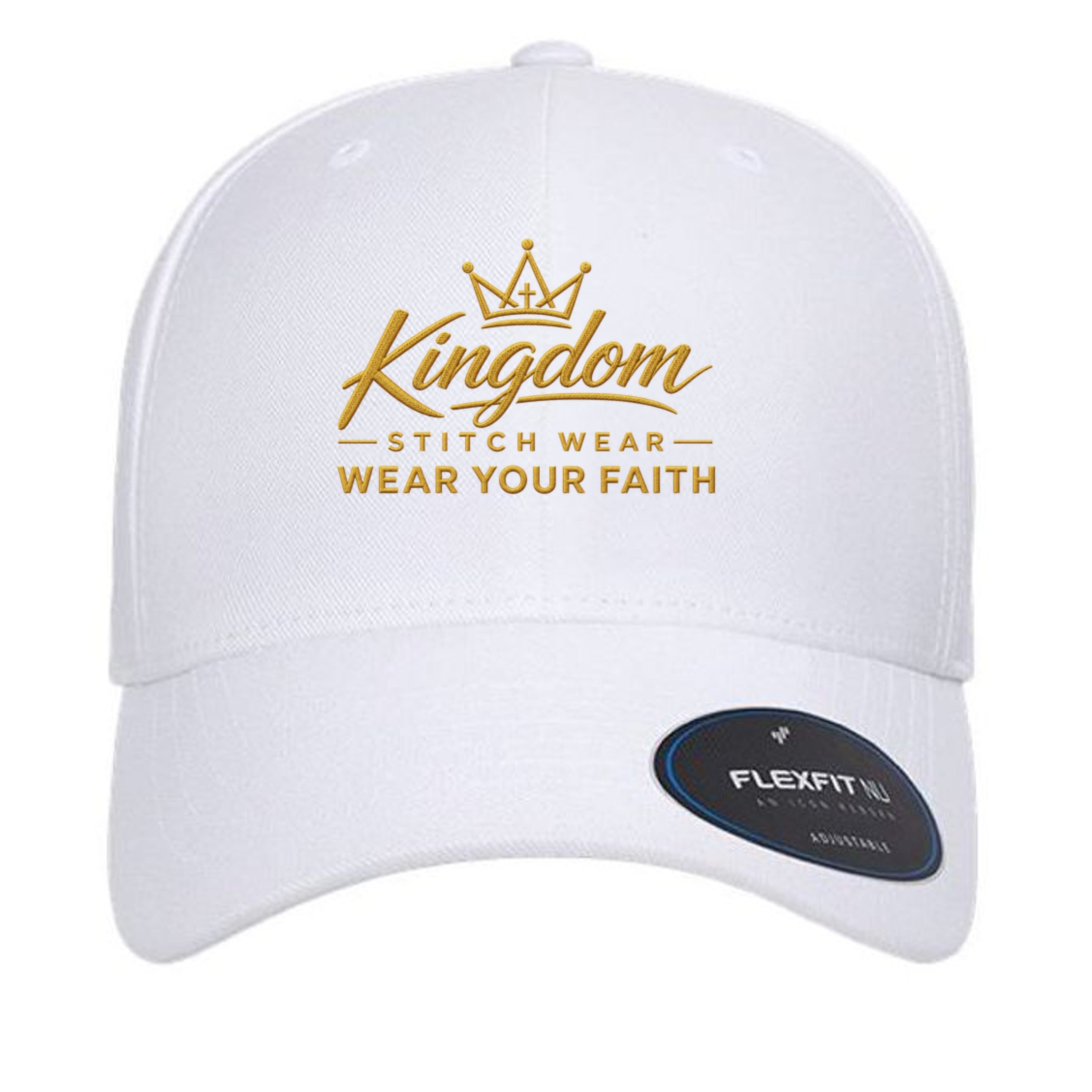 Kingdom Stitch Wear logo flexfit cap