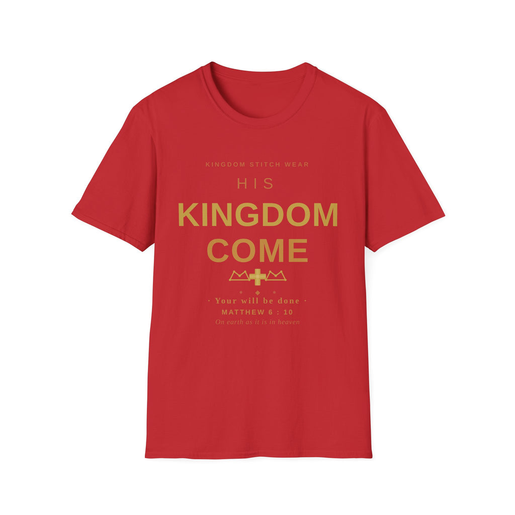 His Kingdom Come Tee | Faith-Based Streetwear | Kingdom Stitch Wear