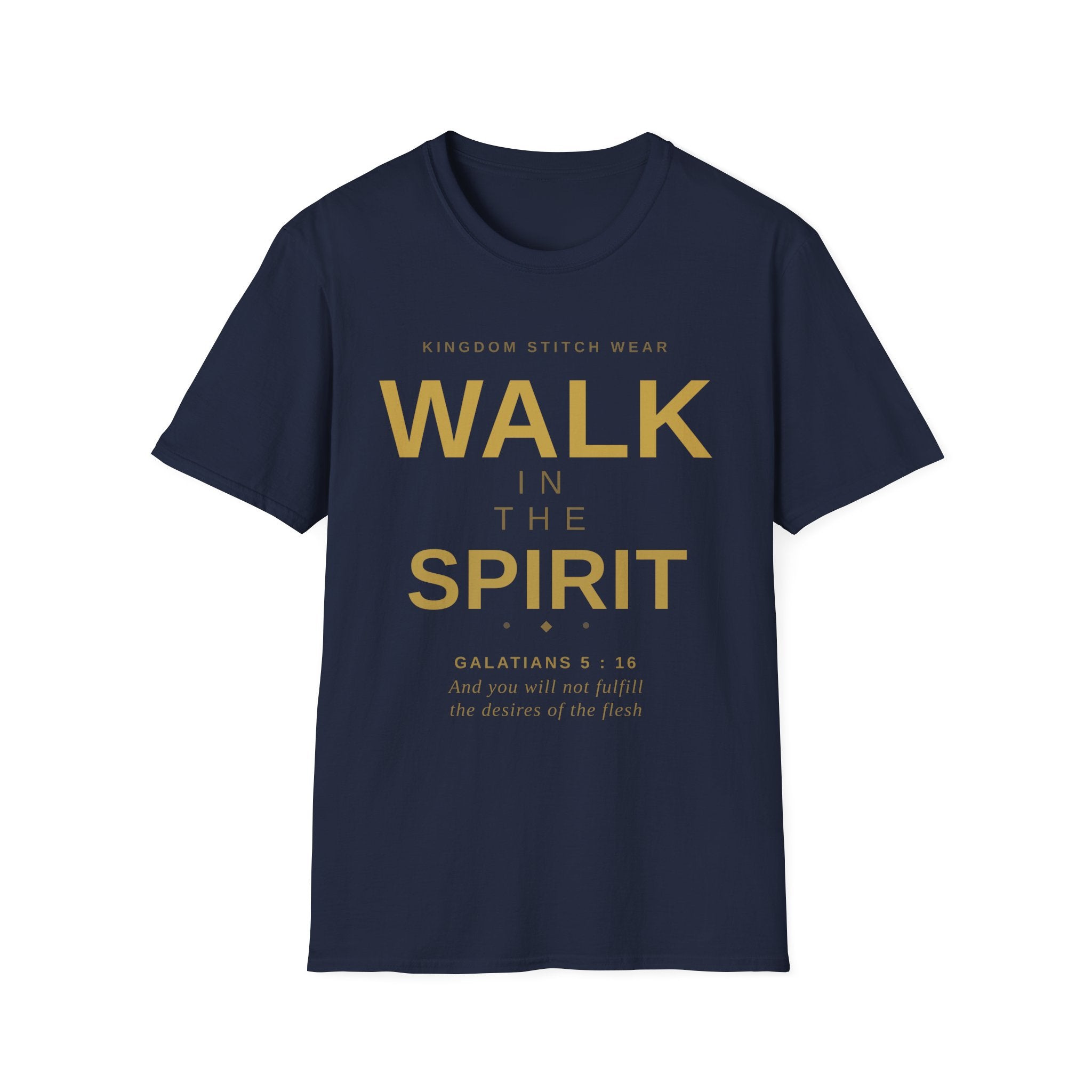 Walk in the Spirit Tee | Faith-Based Streetwear | Kingdom Stitch Wear