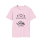 Pray Without Ceasing Tee | 1 Thessalonians 5:17 | Kingdom Stitch Wear