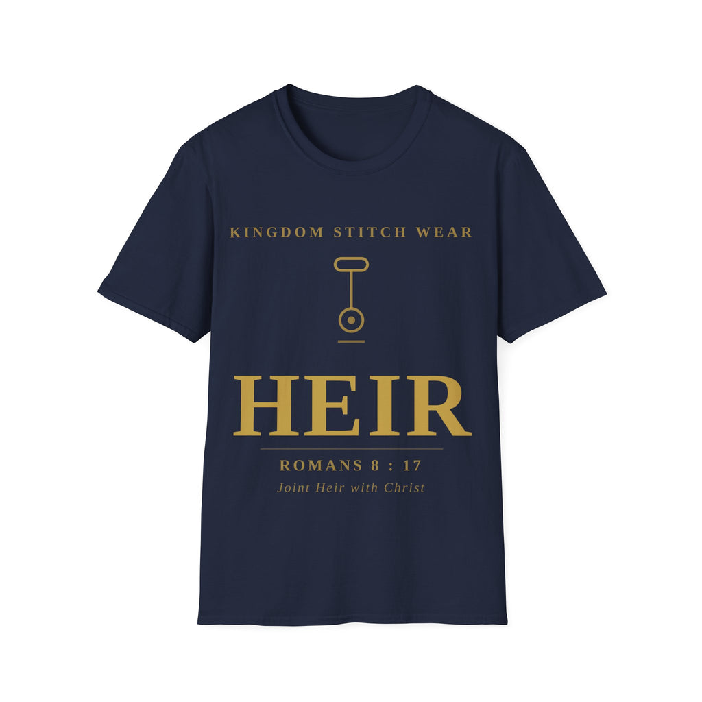 Heir T-Shirt — Kingdom Stitch Wear Christian Faith Graphic Tee