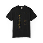 Redeemed Tee | Isaiah 43:1 | Garment-Dyed Comfort Colors Christian Apparel | Kingdom Stitch Wear