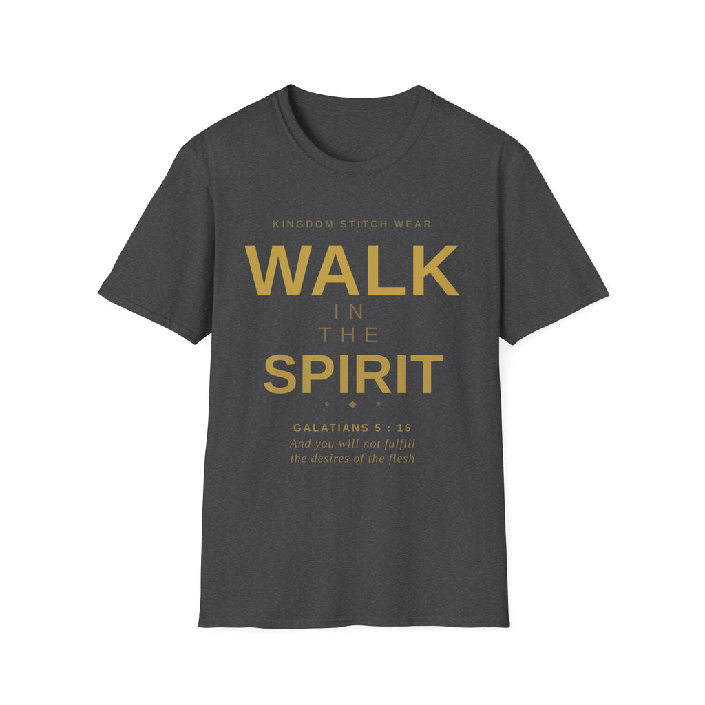 Walk in the Spirit Tee | Faith-Based Streetwear | Kingdom Stitch Wear