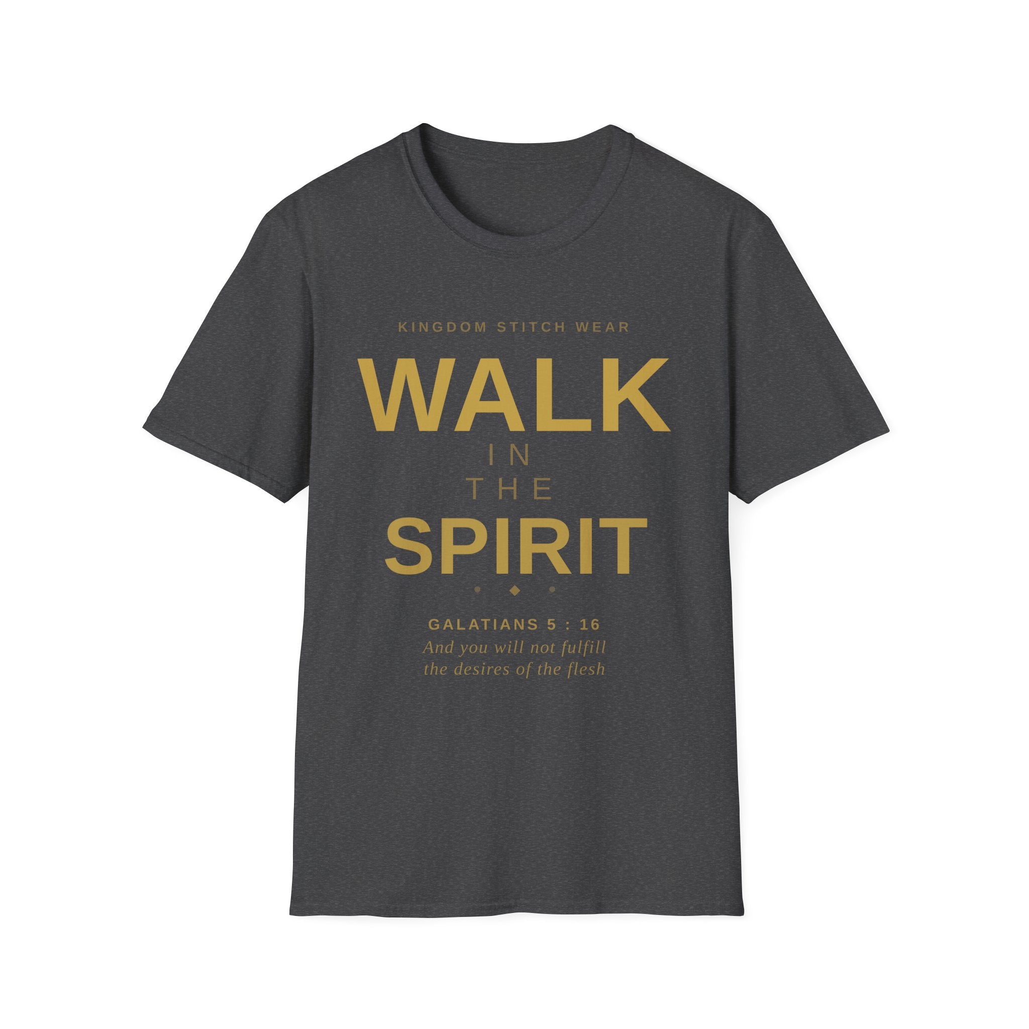 Walk in the Spirit Tee | Faith-Based Streetwear | Kingdom Stitch Wear