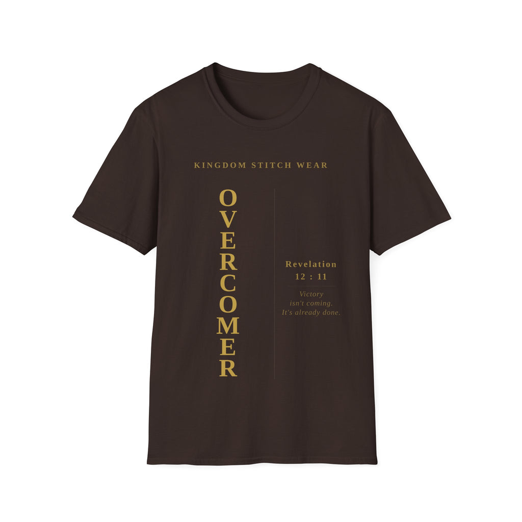 OVERCOMER Tee | Faith-Based Streetwear | Kingdom Stitch Wear