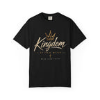 Kingdom Stitch Wear Signature Logo Tee | Wear Your Faith | Garment-Dyed Comfort Colors Christian Apparel | Kingdom Stitch Wear