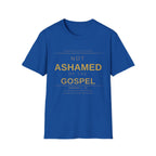 Not Ashamed of the Gospel Tee | Faith-Based Streetwear | Kingdom Stitch Wear
