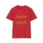 Faith Over Fear Tee | Faith-Based Streetwear | Kingdom Stitch Wear
