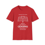 Pray Without Ceasing Tee | 1 Thessalonians 5:17 | Kingdom Stitch Wear
