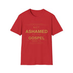 Not Ashamed of the Gospel Tee | Faith-Based Streetwear | Kingdom Stitch Wear