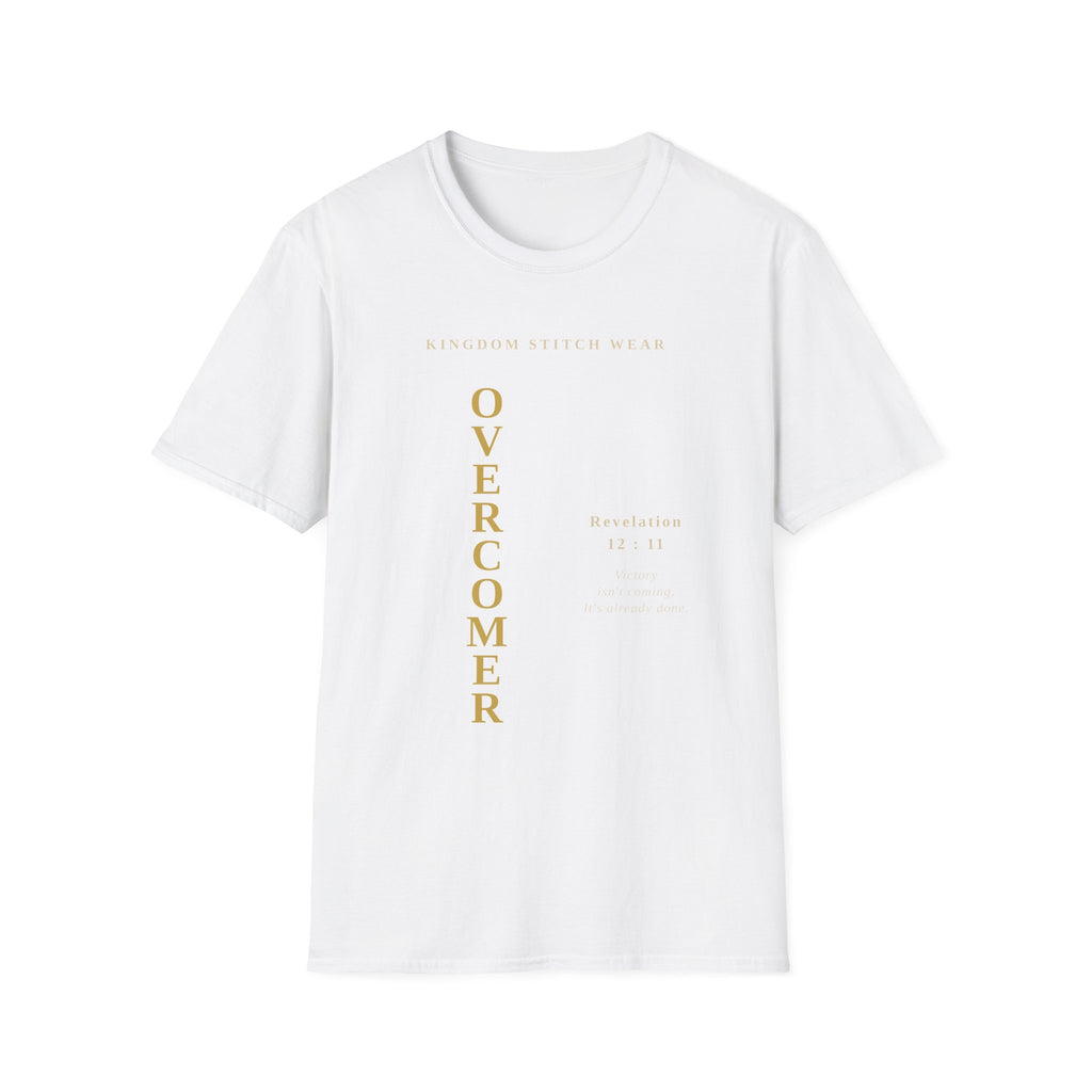 OVERCOMER Tee | Faith-Based Streetwear | Kingdom Stitch Wear