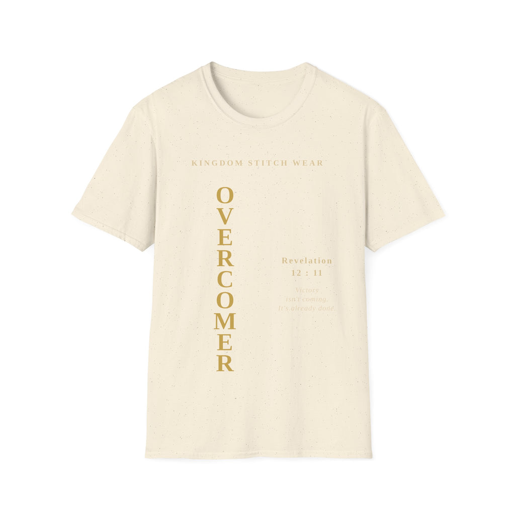 OVERCOMER Tee | Faith-Based Streetwear | Kingdom Stitch Wear