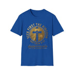 Seek First the Kingdom Tee | Faith-Based Streetwear | Kingdom Stitch Wear