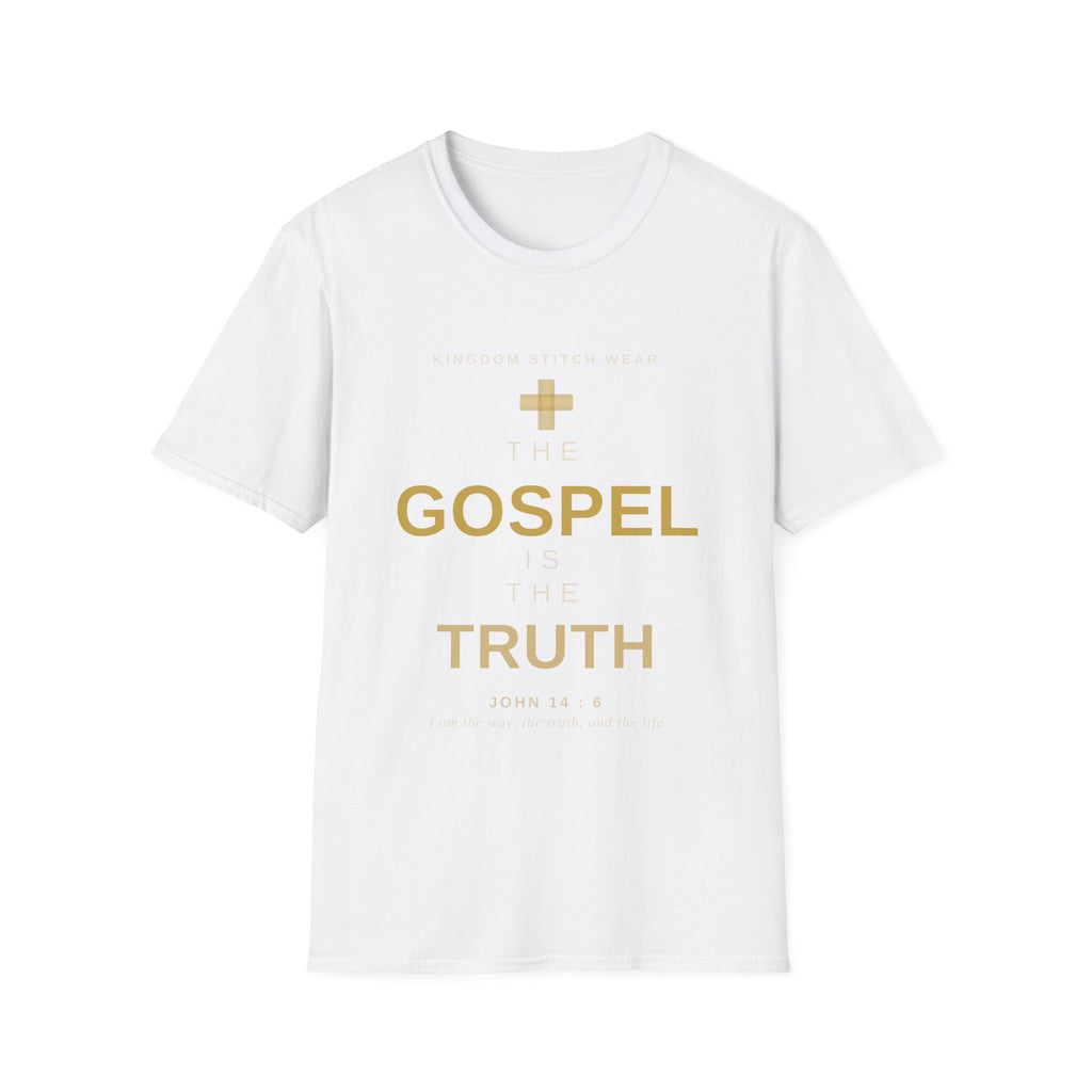 The Gospel is the Truth Tee | Faith-Based Streetwear | Kingdom Stitch Wear