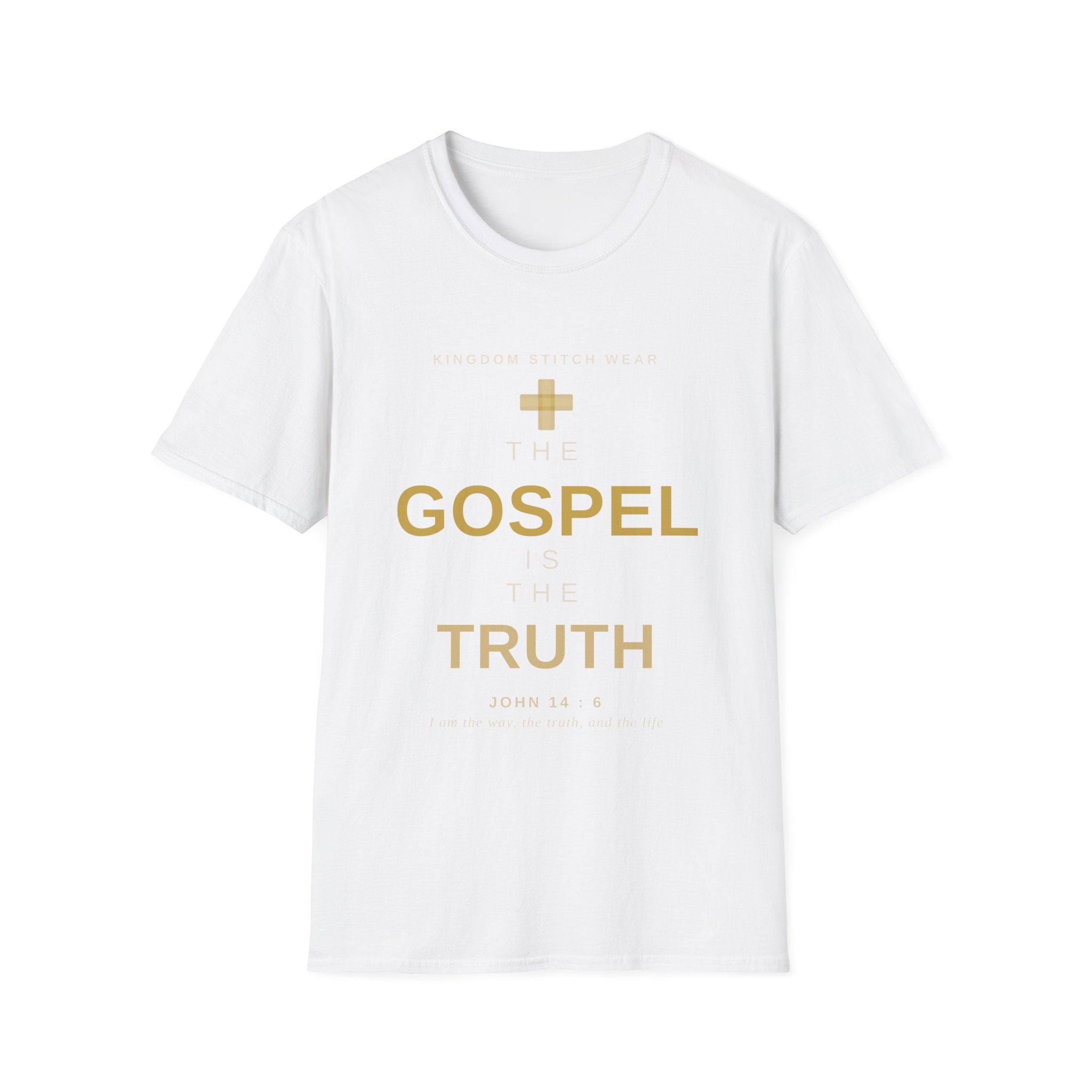 The Gospel is the Truth Tee | Faith-Based Streetwear | Kingdom Stitch Wear