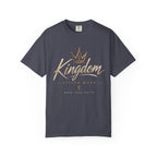 Kingdom Stitch Wear Signature Logo Tee | Wear Your Faith | Garment-Dyed Comfort Colors Christian Apparel | Kingdom Stitch Wear