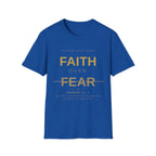 Faith Over Fear Tee | Faith-Based Streetwear | Kingdom Stitch Wear