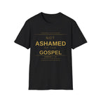 Not Ashamed of the Gospel Tee | Faith-Based Streetwear | Kingdom Stitch Wear
