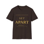 SET APART Tee | Faith-Based Streetwear | Kingdom Stitch Wear
