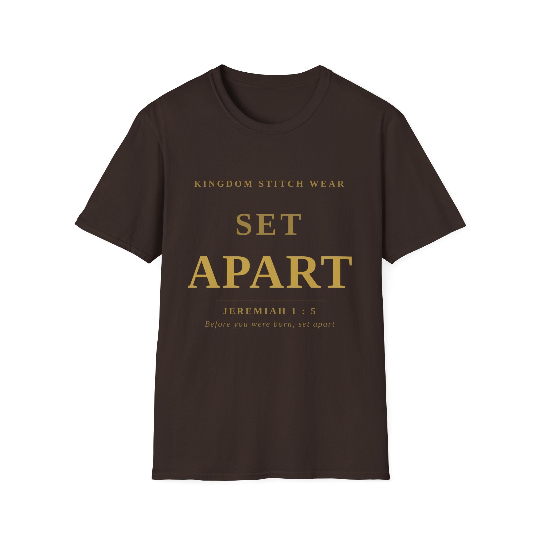 SET APART Tee | Faith-Based Streetwear | Kingdom Stitch Wear