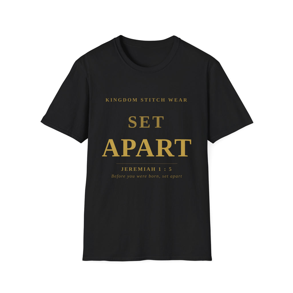 SET APART Tee | Faith-Based Streetwear | Kingdom Stitch Wear