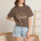 Kingdom Stitch Wear Signature Logo Tee | Wear Your Faith | Garment-Dyed Comfort Colors Christian Apparel | Kingdom Stitch Wear