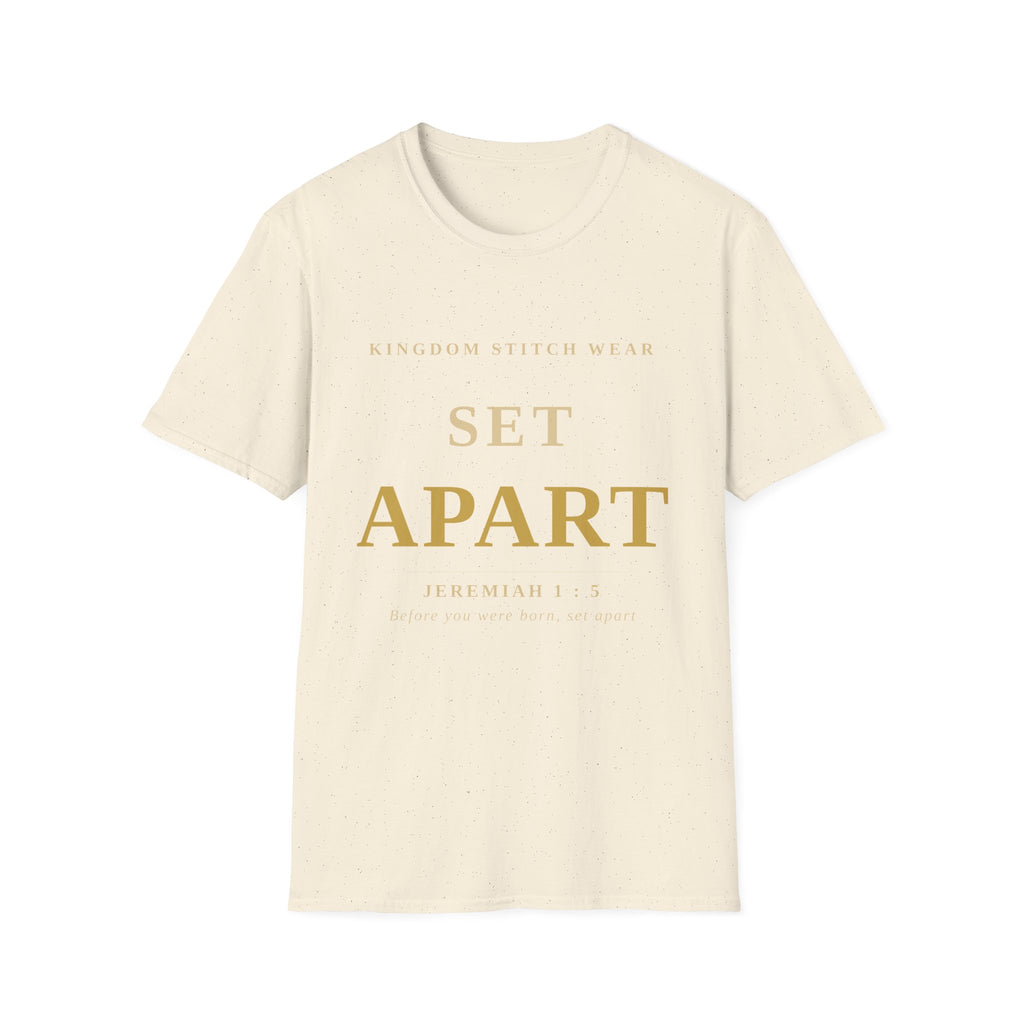 SET APART Tee | Faith-Based Streetwear | Kingdom Stitch Wear