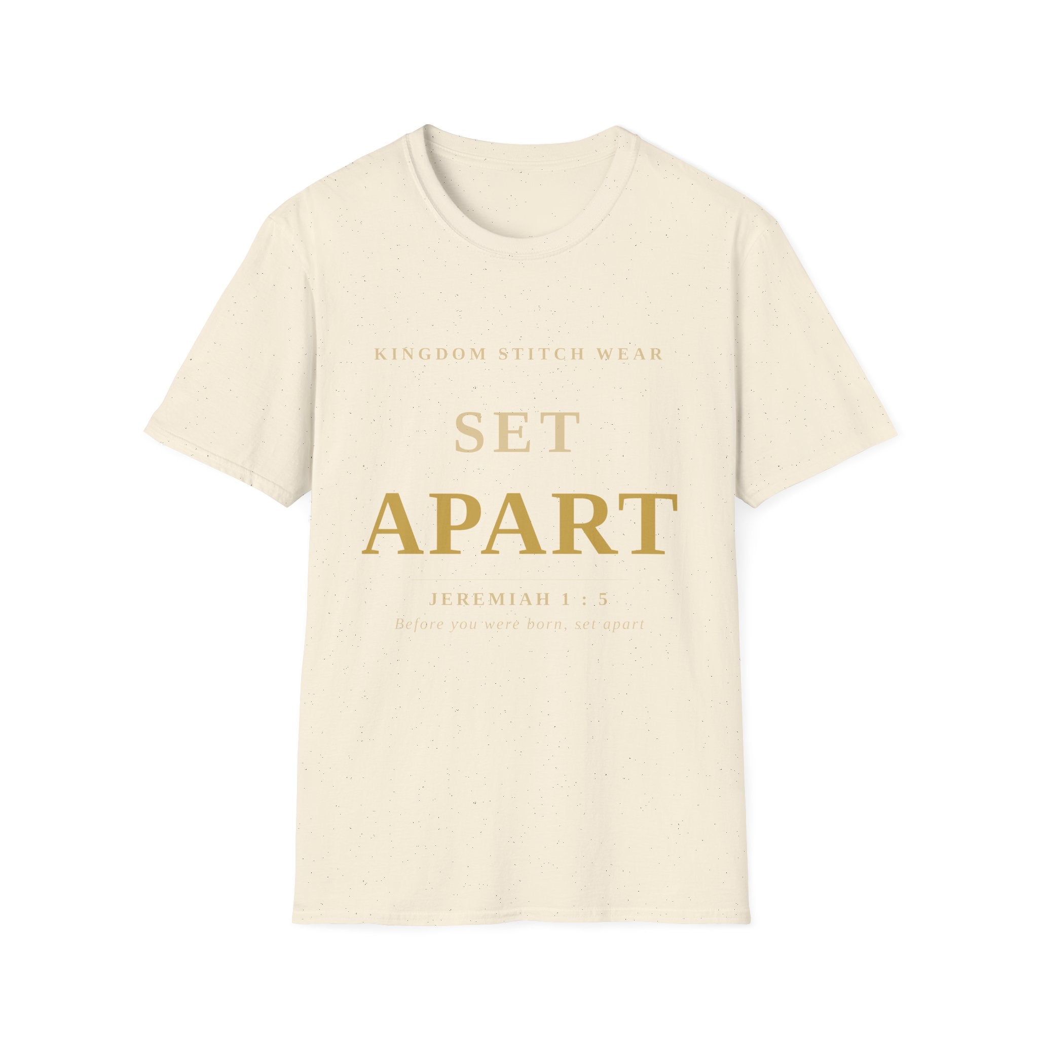 SET APART Tee | Faith-Based Streetwear | Kingdom Stitch Wear