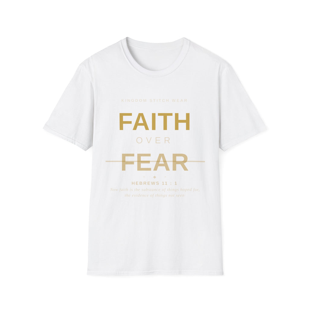 Faith Over Fear Tee | Faith-Based Streetwear | Kingdom Stitch Wear