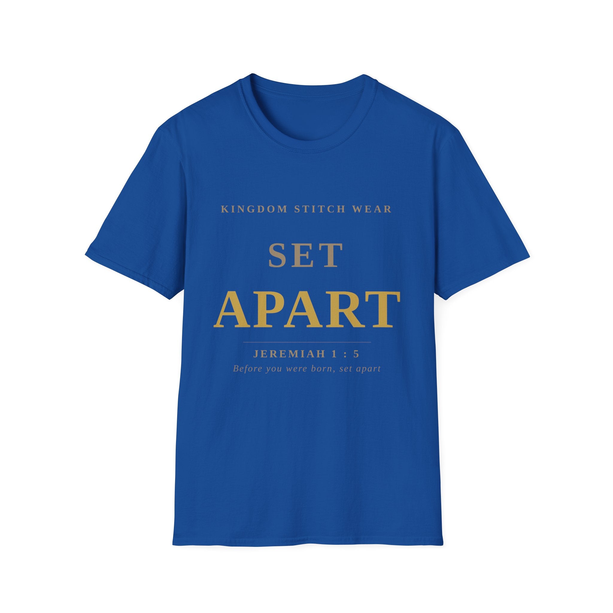 SET APART Tee | Faith-Based Streetwear | Kingdom Stitch Wear