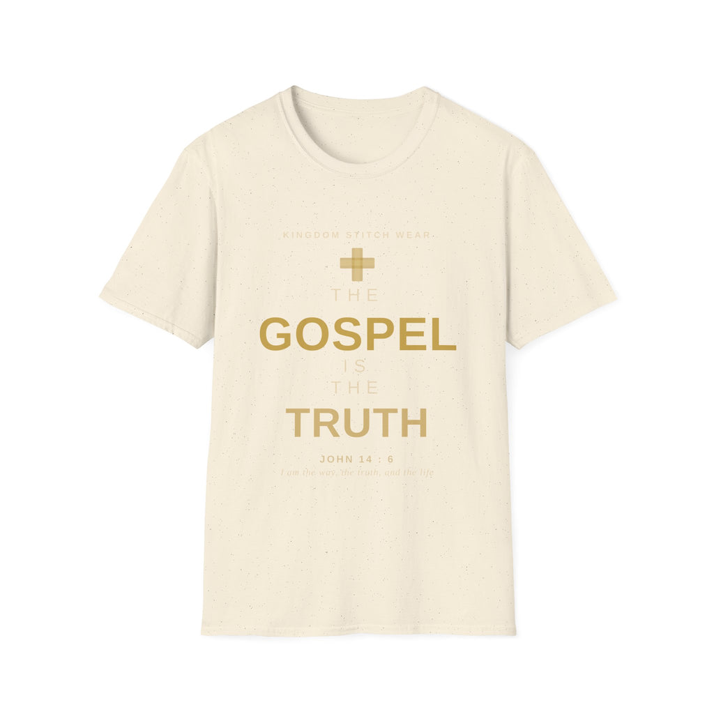 The Gospel is the Truth Tee | Faith-Based Streetwear | Kingdom Stitch Wear
