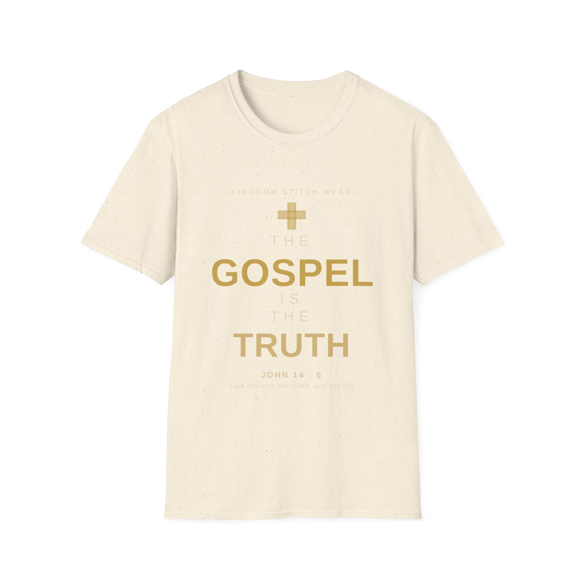 The Gospel is the Truth Tee | Faith-Based Streetwear | Kingdom Stitch Wear