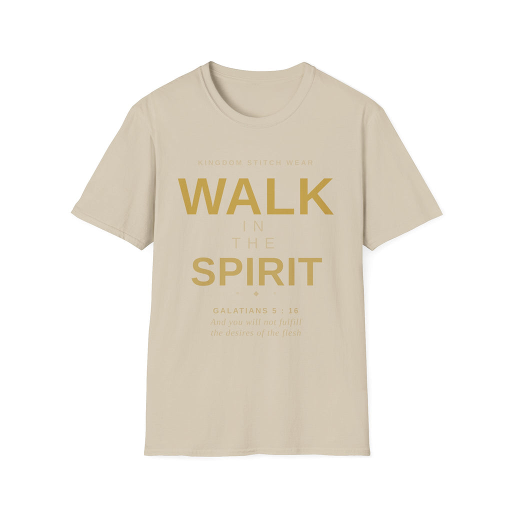 Walk in the Spirit Tee | Faith-Based Streetwear | Kingdom Stitch Wear