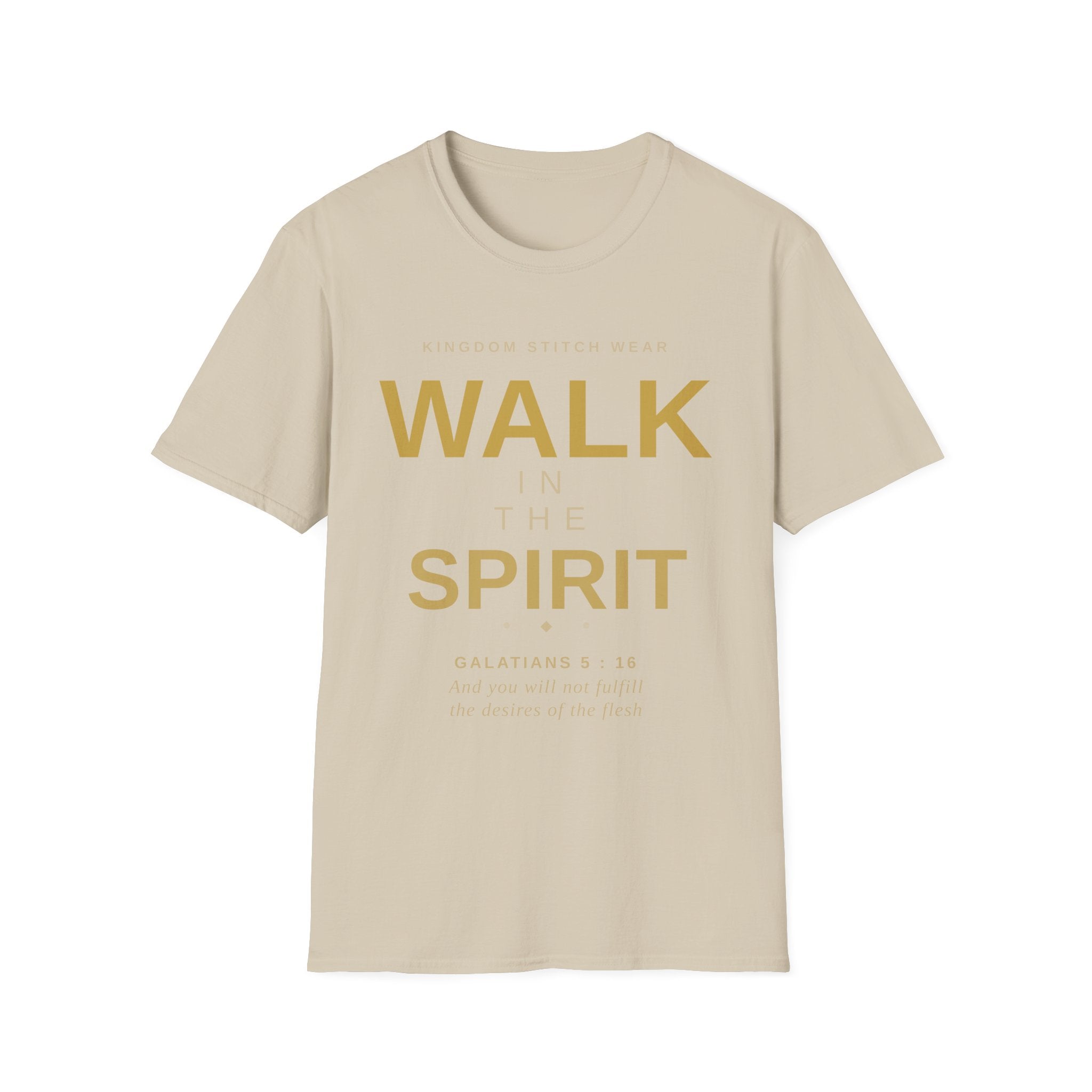 Walk in the Spirit Tee | Faith-Based Streetwear | Kingdom Stitch Wear