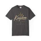 Kingdom Stitch Wear Signature Logo Tee | Wear Your Faith | Garment-Dyed Comfort Colors Christian Apparel | Kingdom Stitch Wear