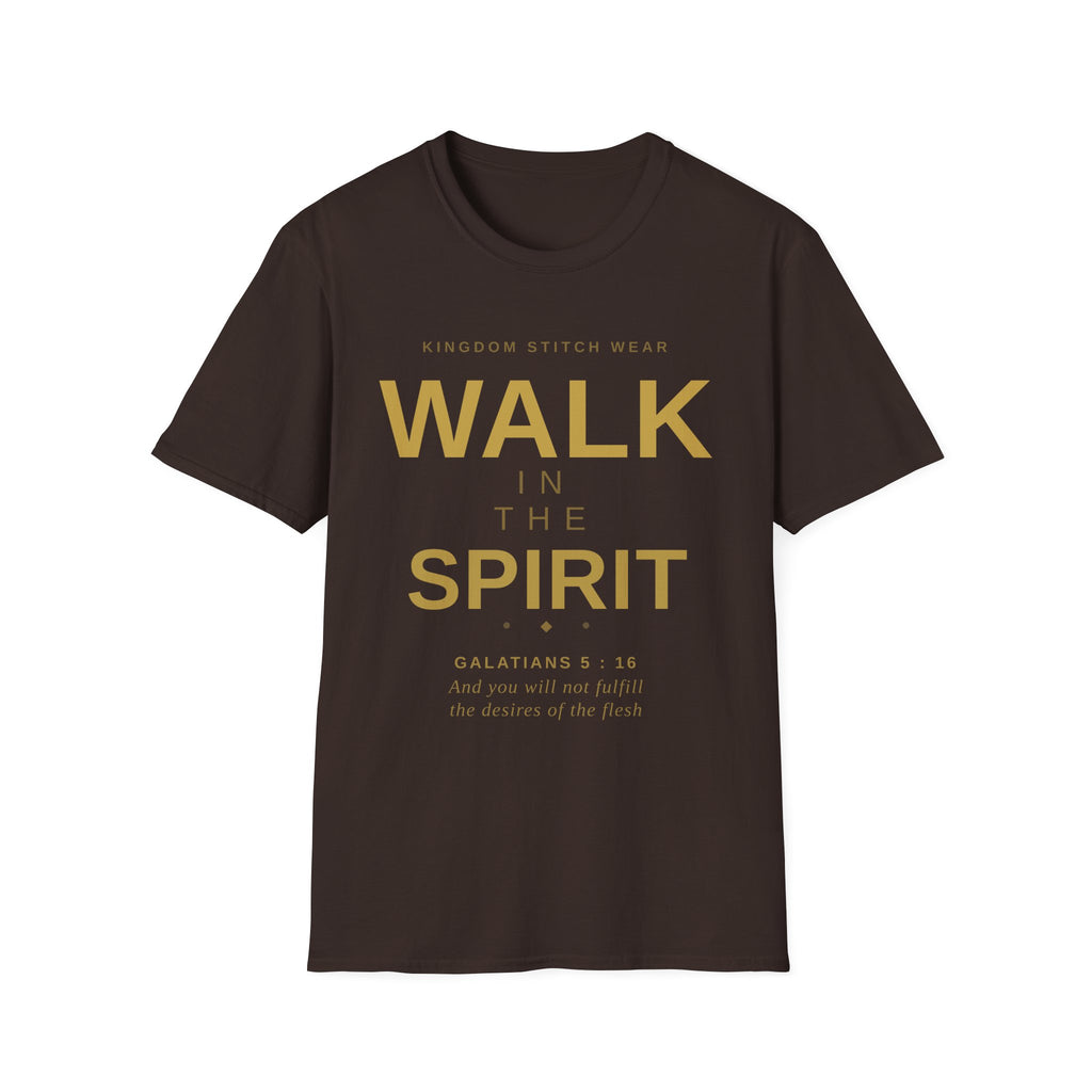 Walk in the Spirit Tee | Faith-Based Streetwear | Kingdom Stitch Wear
