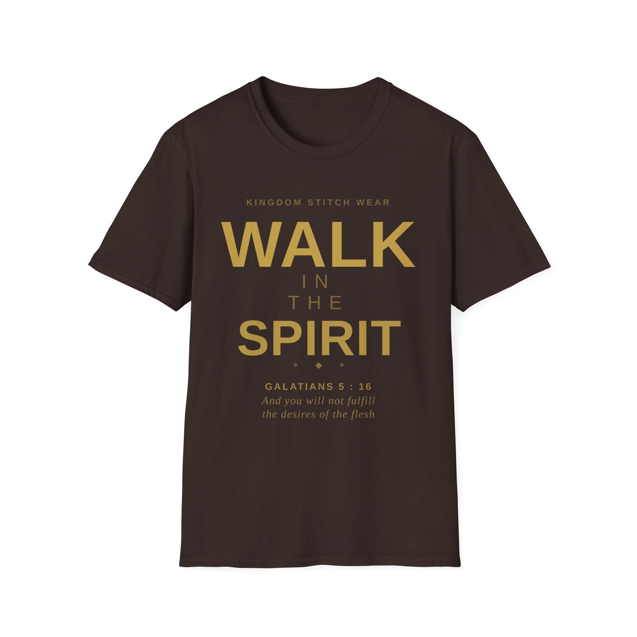 Walk in the Spirit Tee | Faith-Based Streetwear | Kingdom Stitch Wear