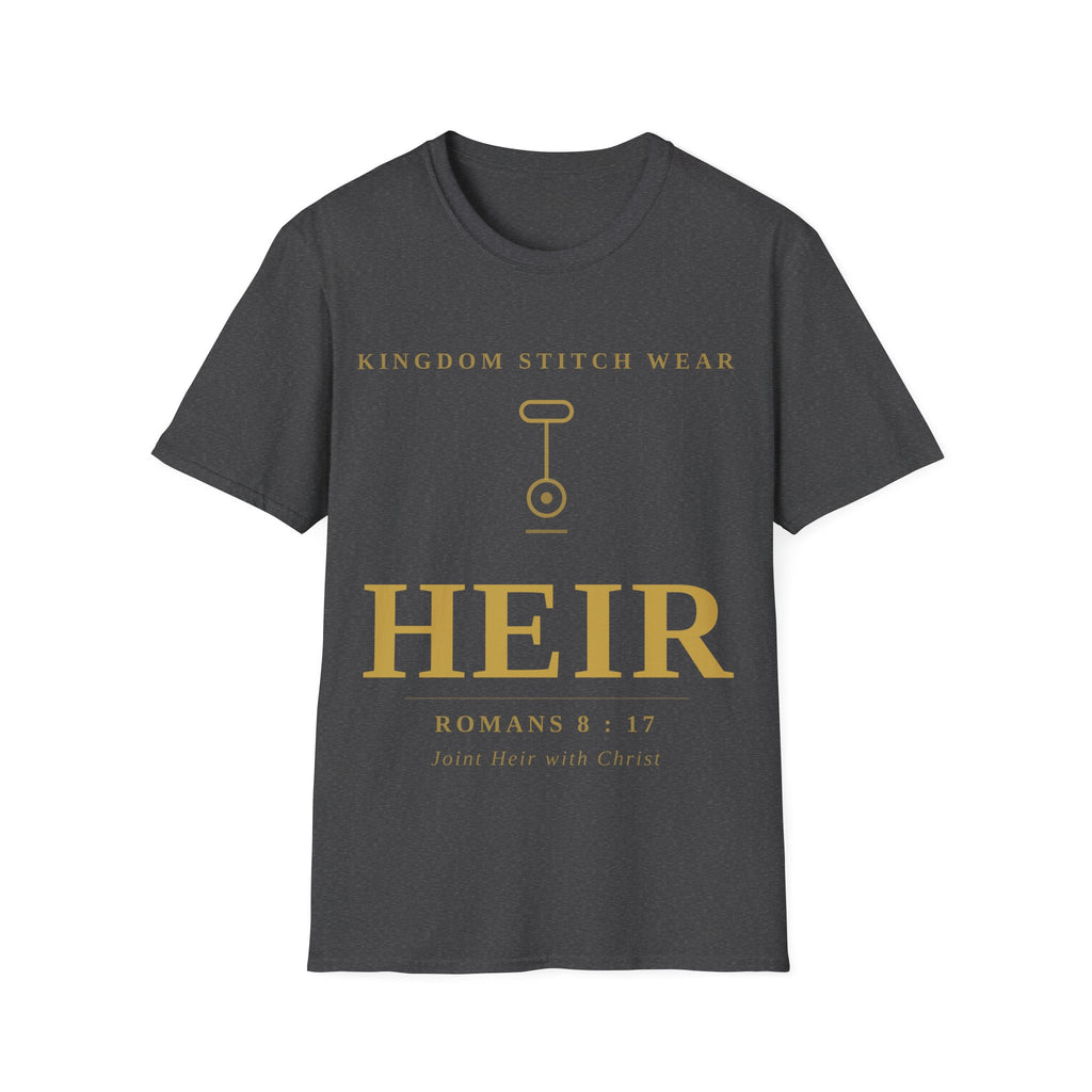 Heir T-Shirt — Kingdom Stitch Wear Christian Faith Graphic Tee