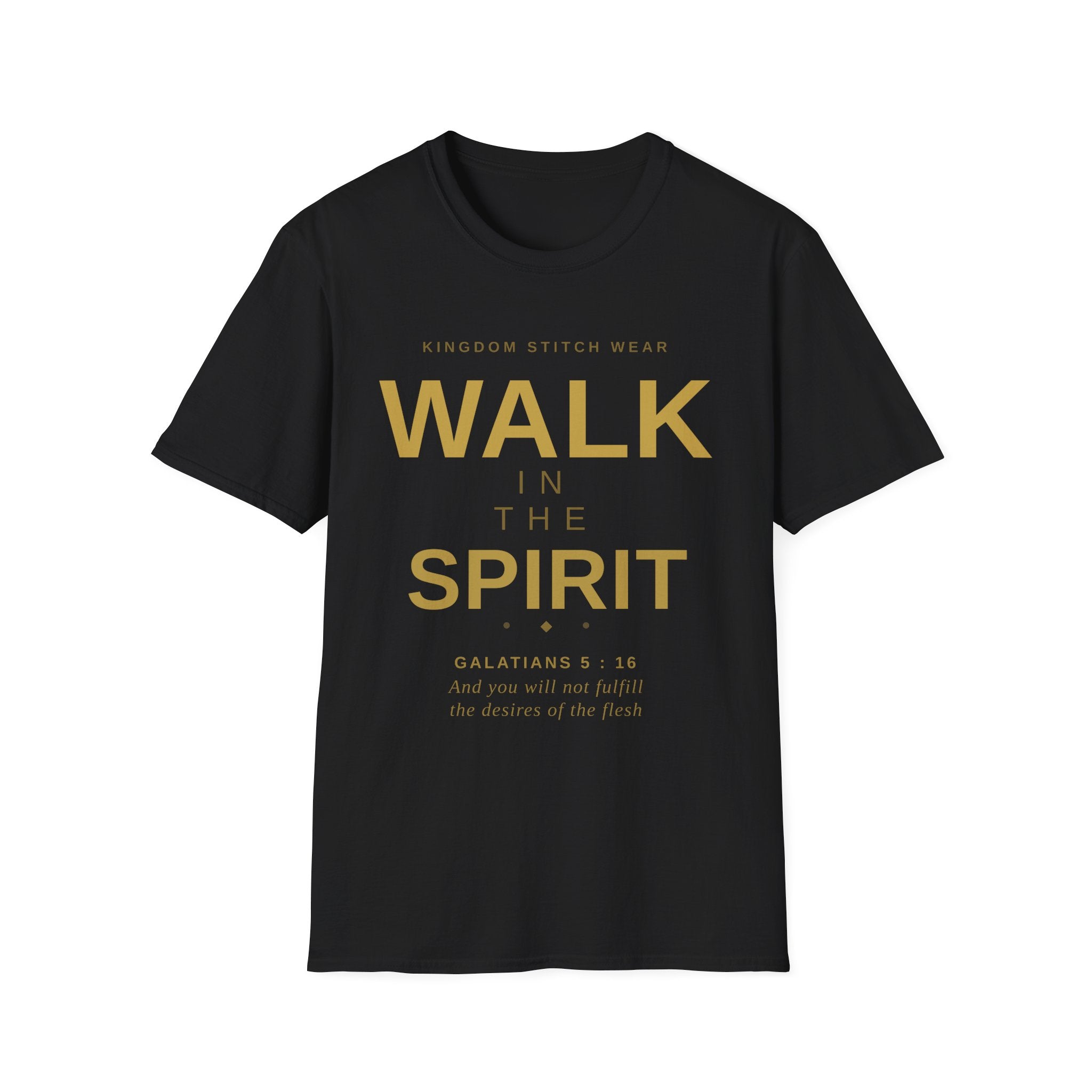 Walk in the Spirit Tee | Faith-Based Streetwear | Kingdom Stitch Wear