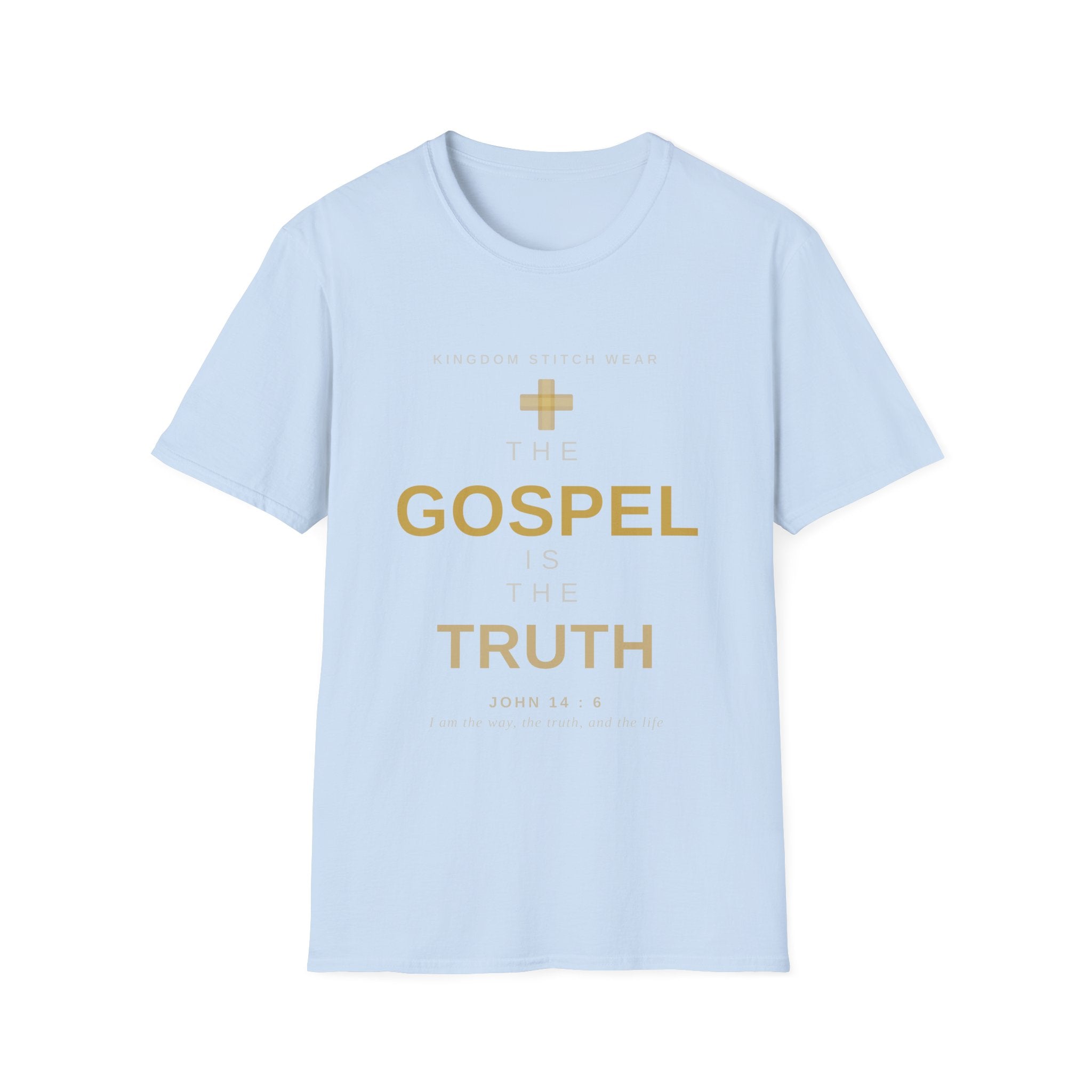 The Gospel is the Truth Tee | Faith-Based Streetwear | Kingdom Stitch Wear