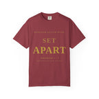Set Apart Tee | Jeremiah 1:5 | Garment-Dyed Comfort Colors Christian Apparel | Kingdom Stitch Wear