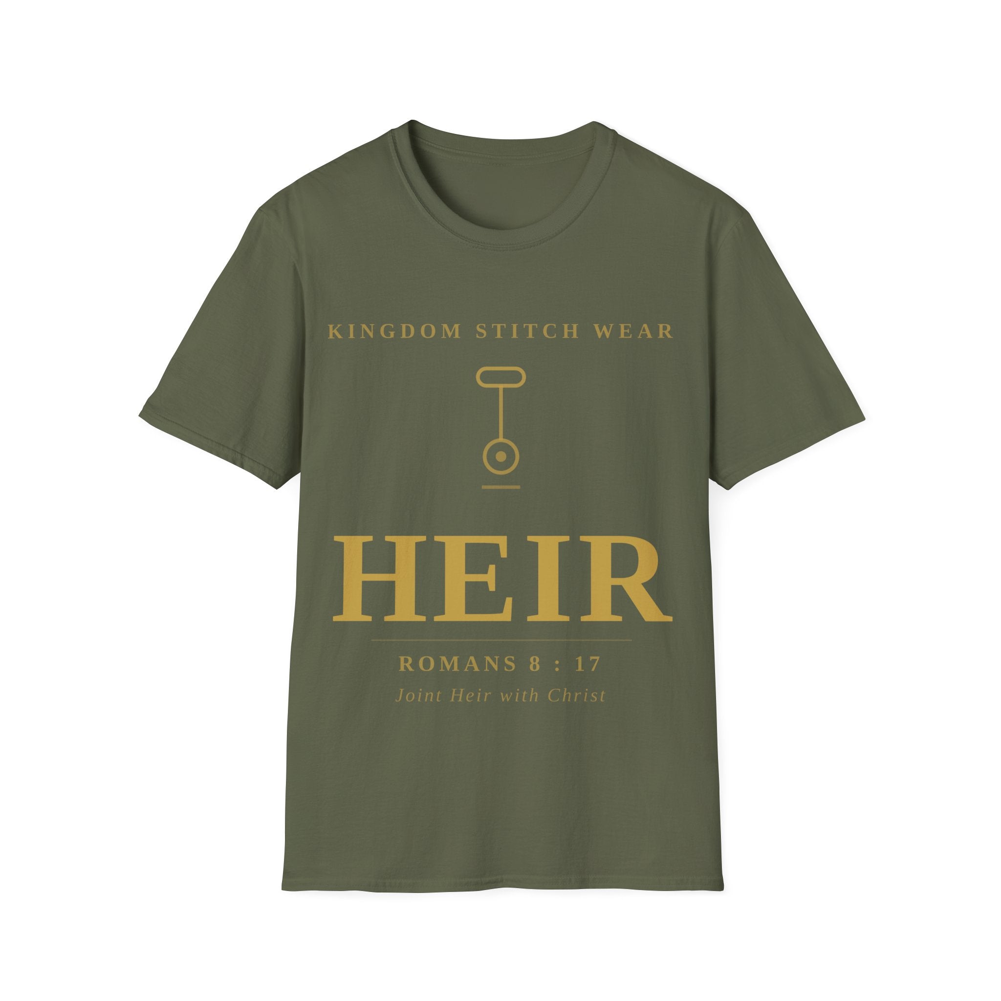 Heir T-Shirt — Kingdom Stitch Wear Christian Faith Graphic Tee