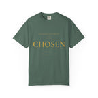 Chosen Tee | Ephesians 1:4 | Garment-Dyed Comfort Colors Christian Apparel | Kingdom Stitch Wear