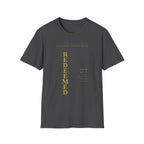REDEEMED Tee | Faith-Based Streetwear | Kingdom Stitch Wear