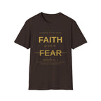 Faith Over Fear Tee | Faith-Based Streetwear | Kingdom Stitch Wear