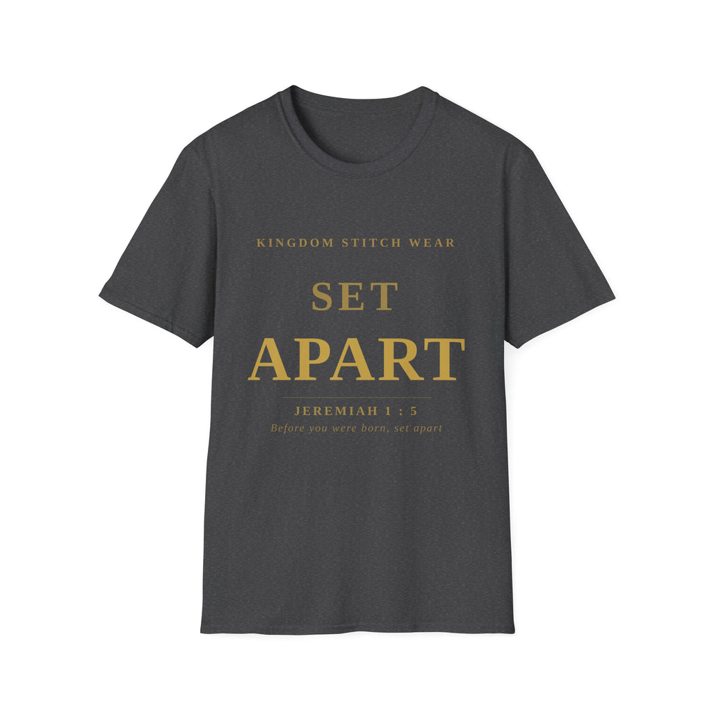 SET APART Tee | Faith-Based Streetwear | Kingdom Stitch Wear