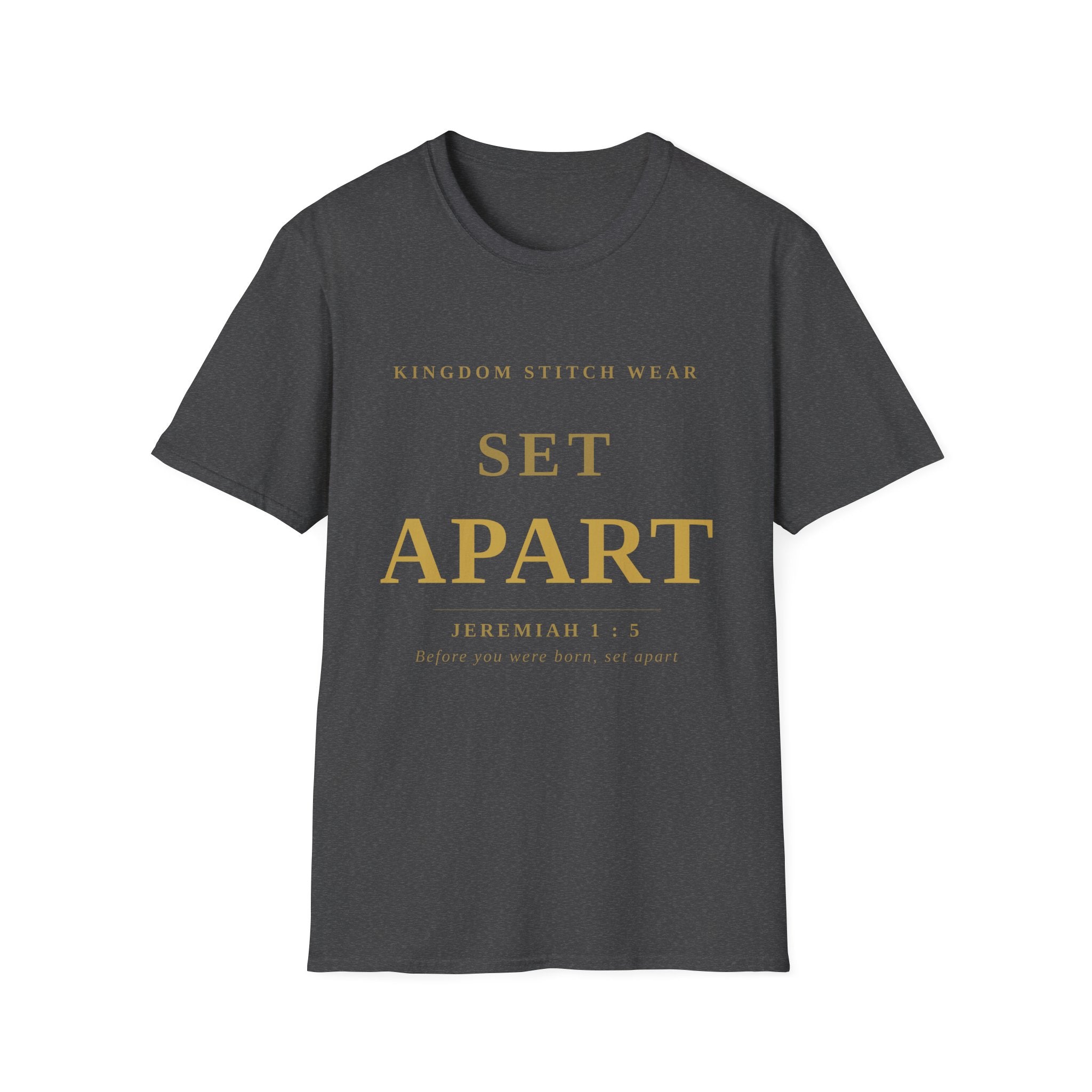 SET APART Tee | Faith-Based Streetwear | Kingdom Stitch Wear