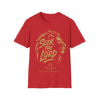 Seek the Lord Tee | Psalm 34:10 | Kingdom Stitch Wear