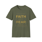 Faith Over Fear Tee | Faith-Based Streetwear | Kingdom Stitch Wear